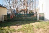 4' green vinyl chain link with green slats