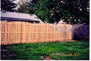 6 ft northern white cedar - spaced picket (domed)