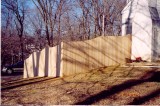 Northern White Cedar 6ft scalloped (dog kennel)